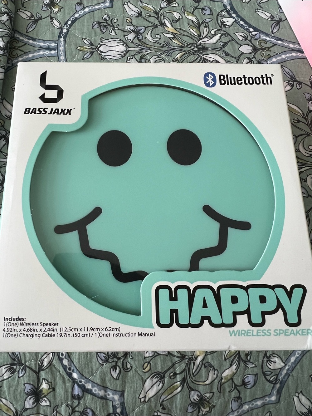 Happy Wireless Speaker Bluetooth Smiley Face